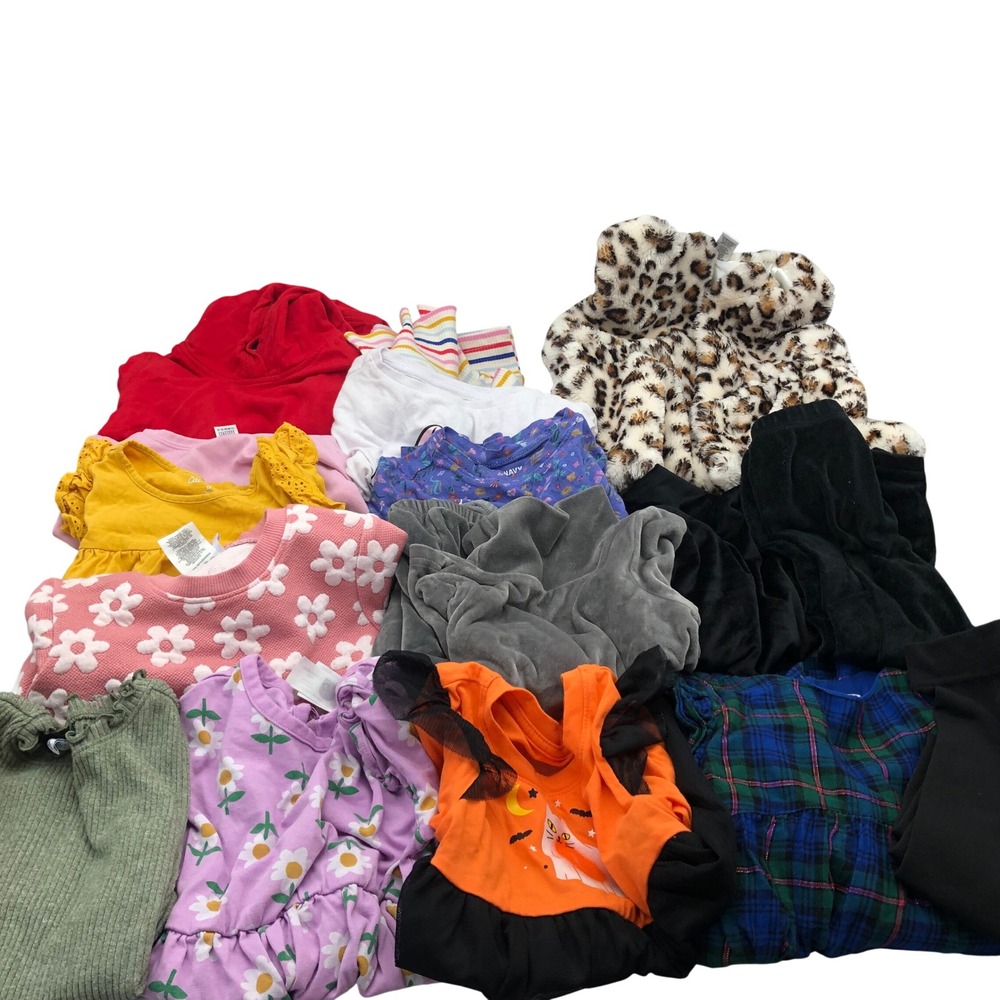 Girls 3T Long Sleeve Dresses T-Shirts BUNDLE Fall Winter Old Navy Cat Jack